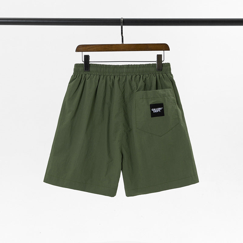 Gallery Dept Men Shorts Drawstring Nylon Shorts Casual Quick-Dry Pants