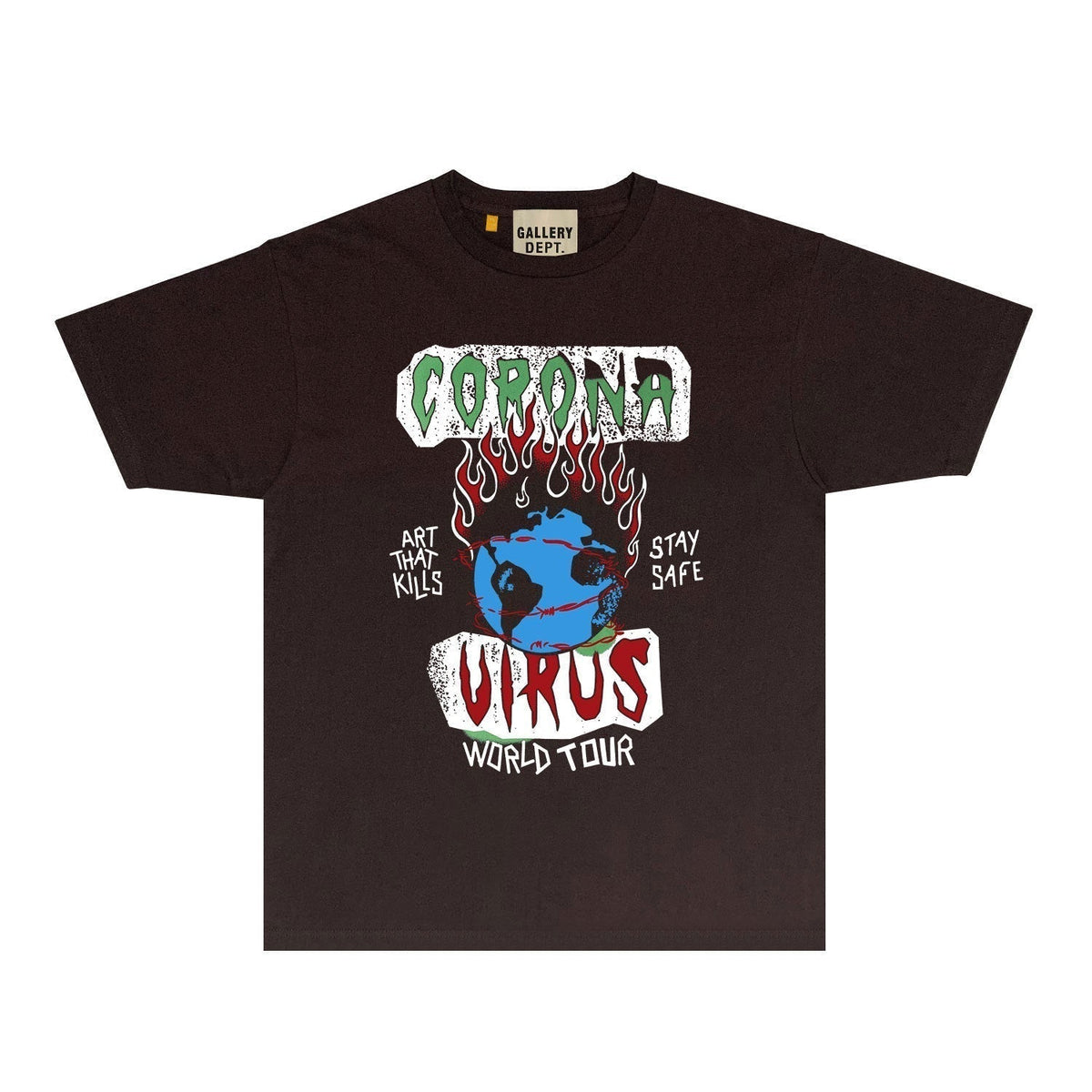 Gallery Dept T Shirts European And American Tee Shirt Short Sleeve T-Shirt Blouse