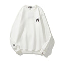 Bathing Ape Sweatshirts Winter Men and Women Shark Logo Print round-Neck Pullover