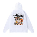 Stussy Hoodie Fall/Winter Fleece Hooded Sweater