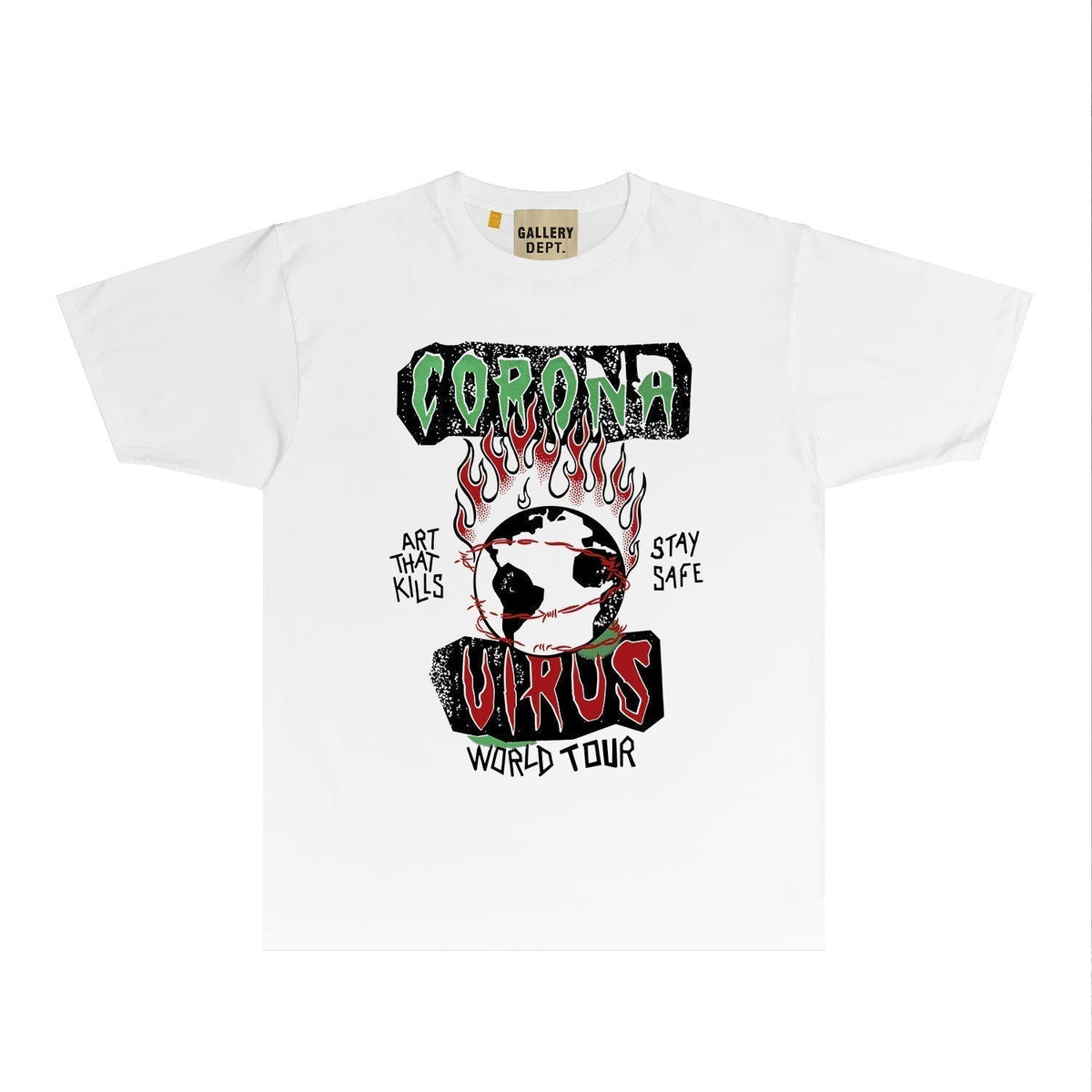 Gallery Dept T Shirts European And American Tee Shirt Short Sleeve T-Shirt Blouse