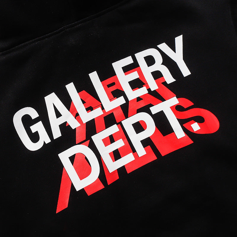 Gallery Dept Hoodie Flame Earth Fleece Hoodie Sweater