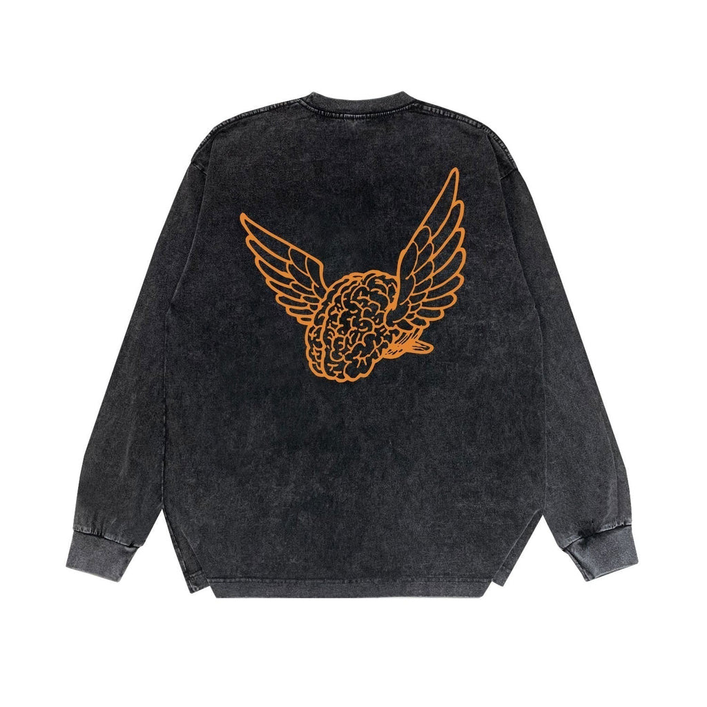 Gallery Dept Long Sleeve Shirt Vintage T Shirt Washed and Worn Vintage Long Sleeve T-shirt