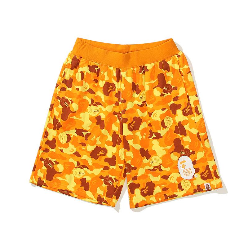 Bathing Ape Shorts Summer Shorts Men and Women Casual Loose Couple Camouflage Pants Women