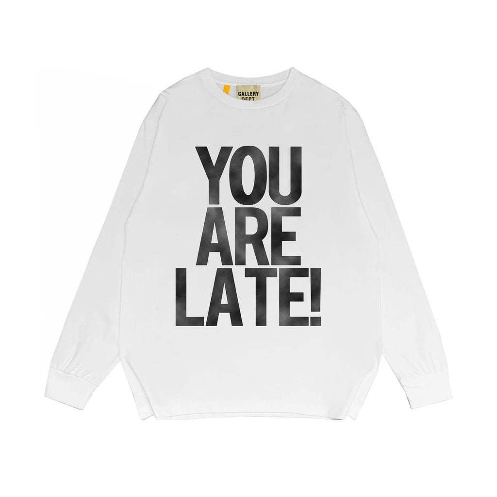 Gallery Dept Long Sleeved Shirt Fashion Brand Long Sleeve Long-Sleeved T-shirt Blouse