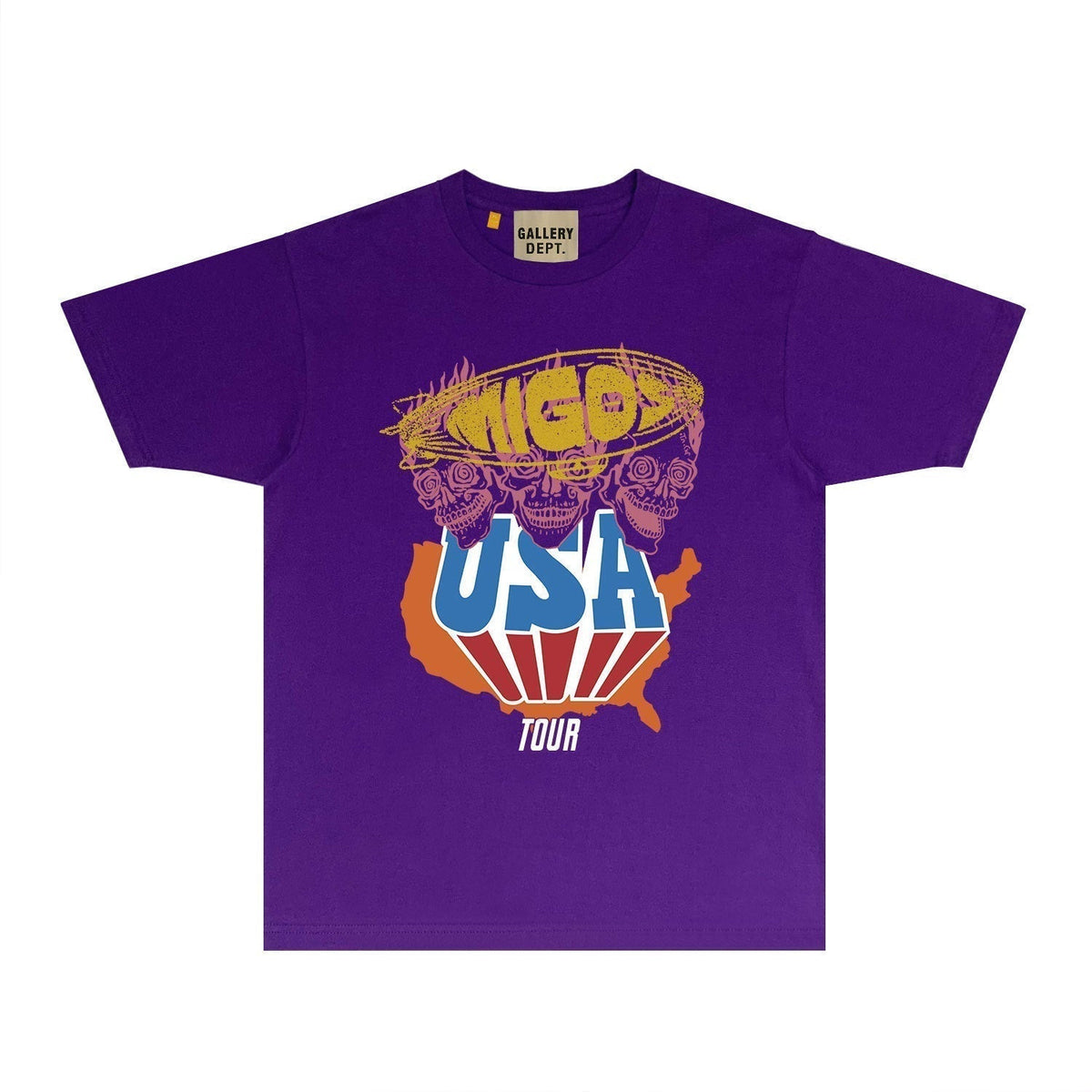 Gallery Dept T Shirts European And American Tee Shirt Short Sleeve T-Shirt Blouse