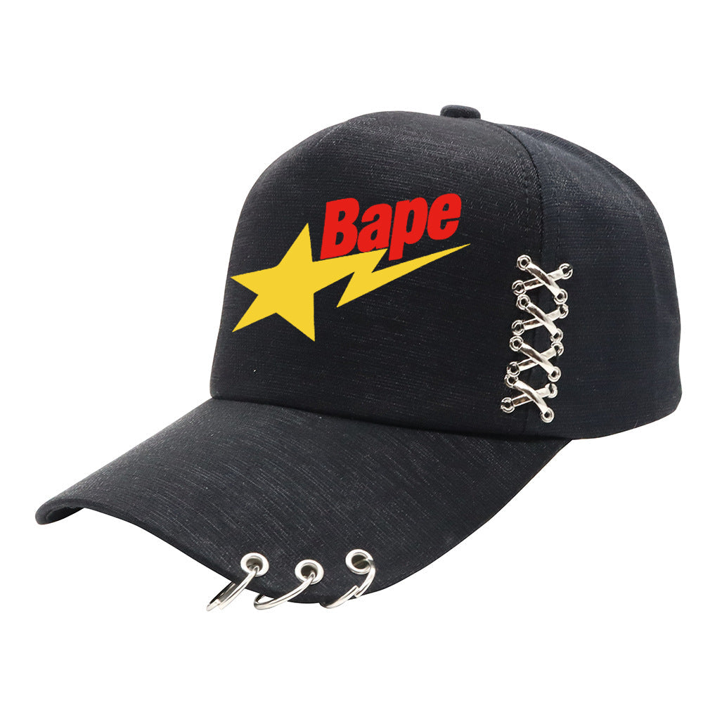 Plam Angle Hat Fashion BAPE Shade Cap