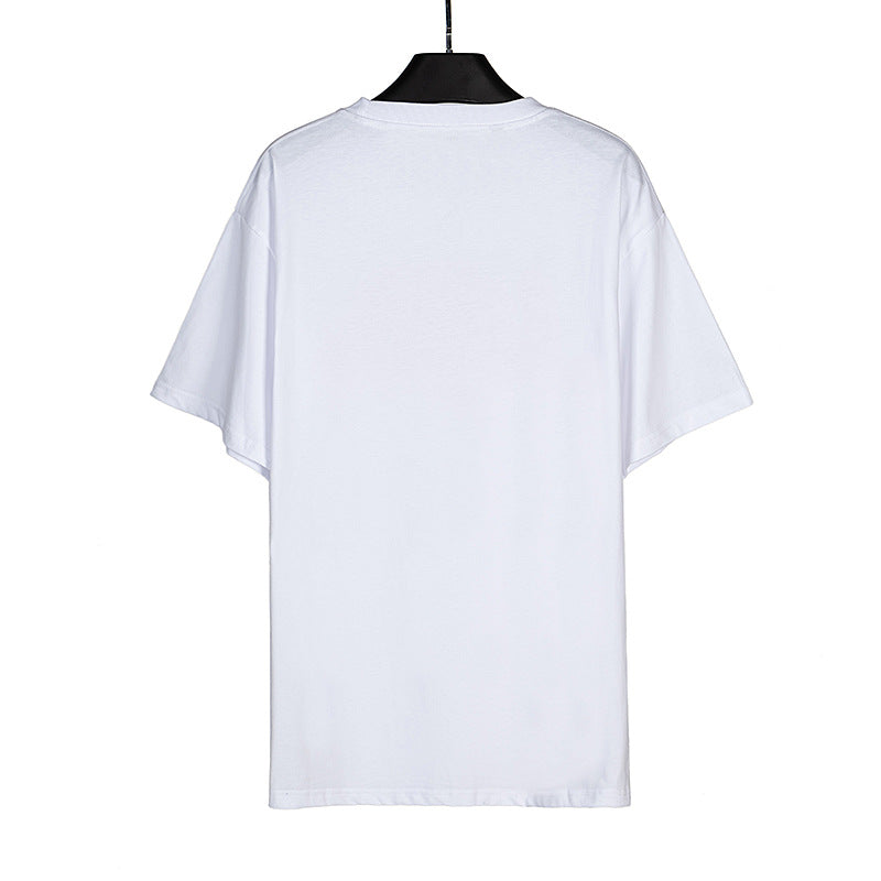 Gallery Dept T-shitrs Vintage Printed plus Size Men and Women Short Sleeve