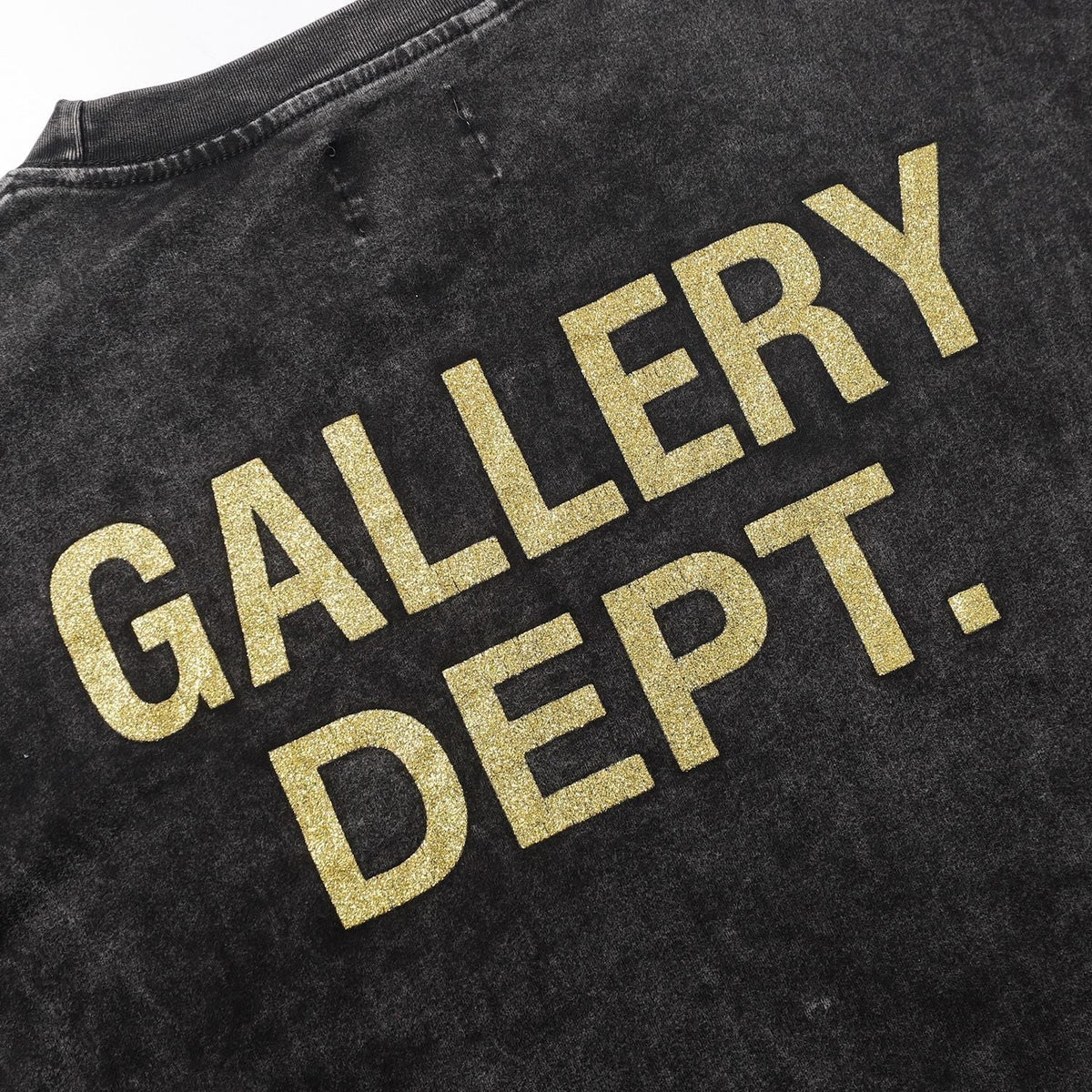 Gallery Dept T Shirts Los Angeles Street Retro Gallery Dept Printed Cartoon Short Sleeve T-shirt