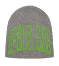 Sp5der 555 Skull Beanie Grey