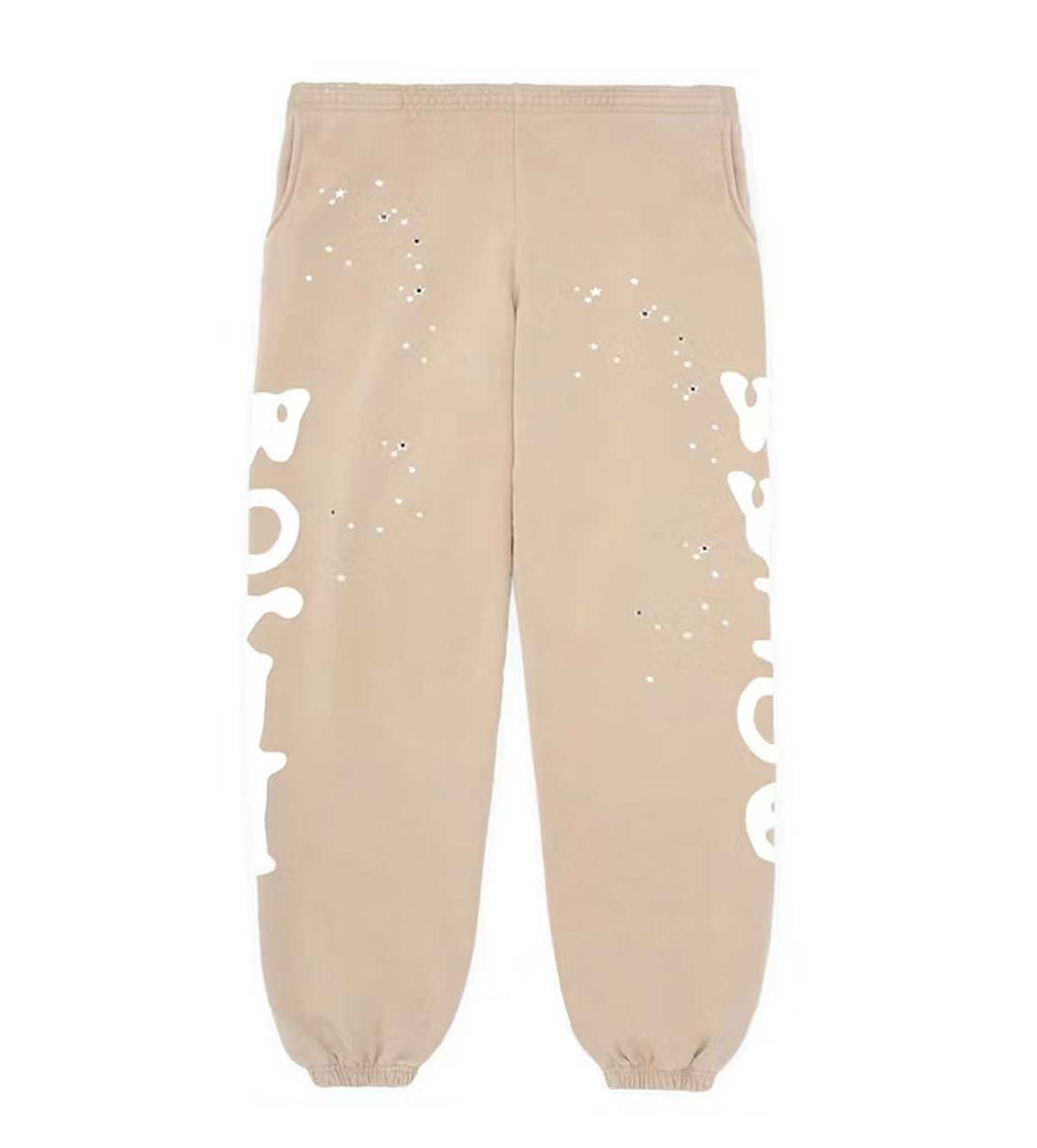 Sp5der Beluga Sweatpants Brown