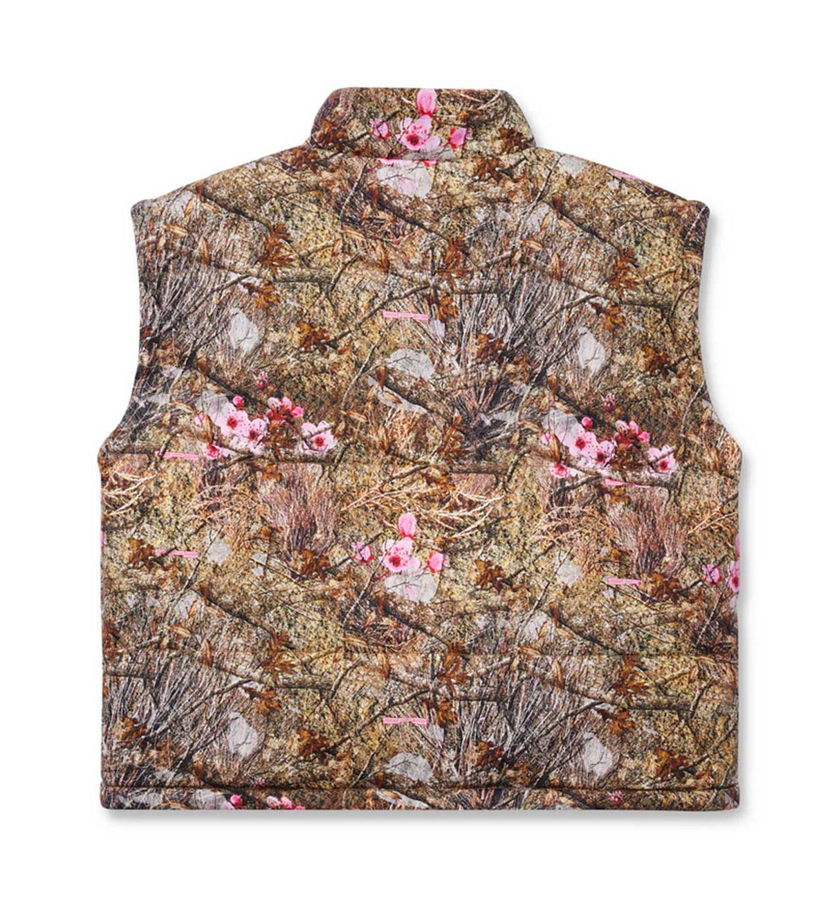 Sp5der Real Tree Puffer Vest Camo Pink