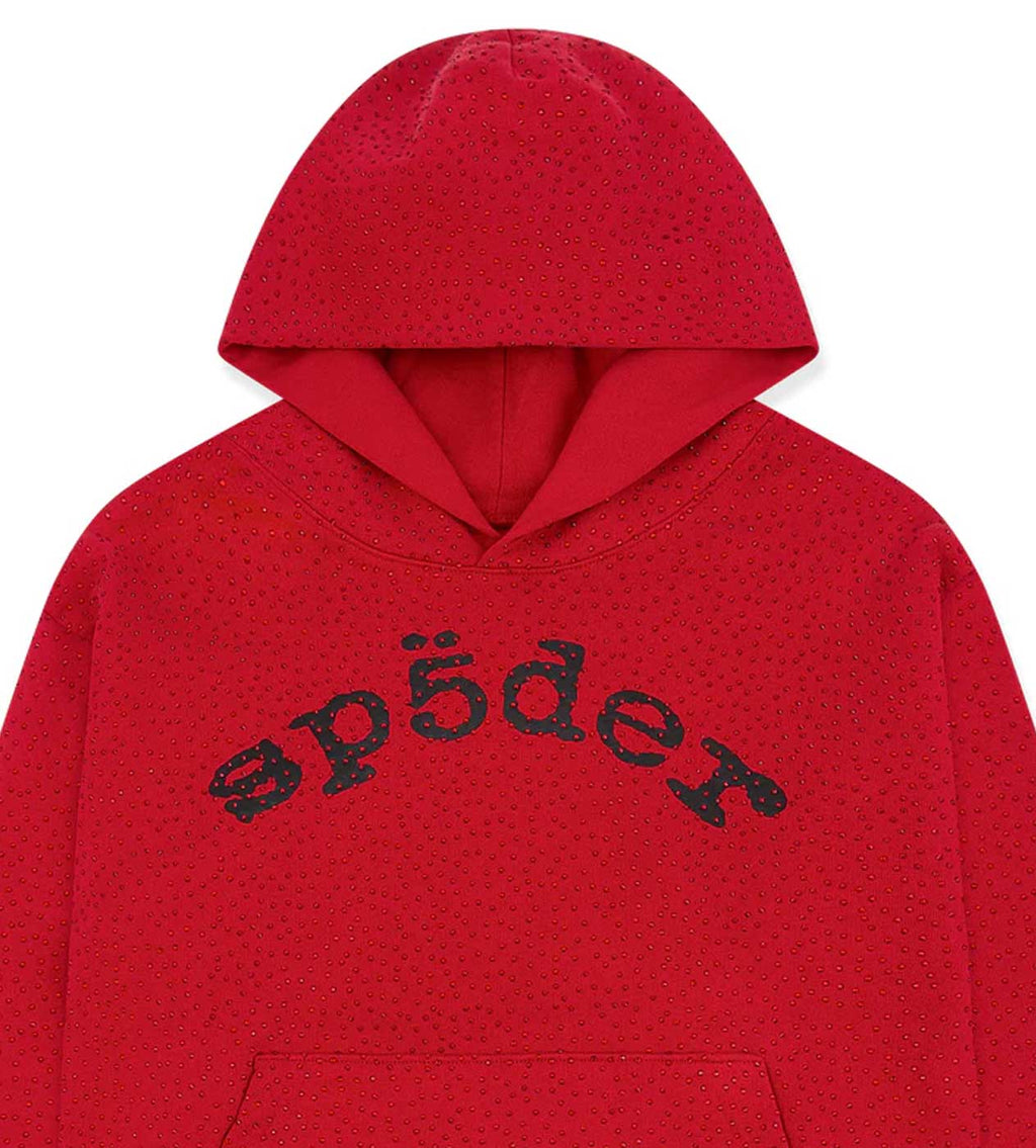 Sp5der VVS Webstone Hoodie Red