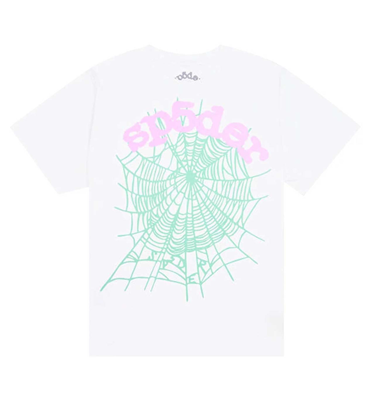 Sp5der Women's OG Web Baby Tee White