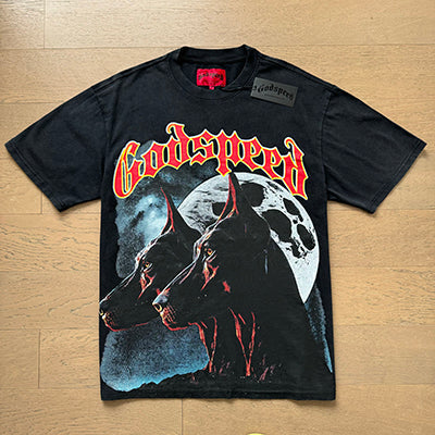 Godspeed T-shirts Retro Fantasy Pattern