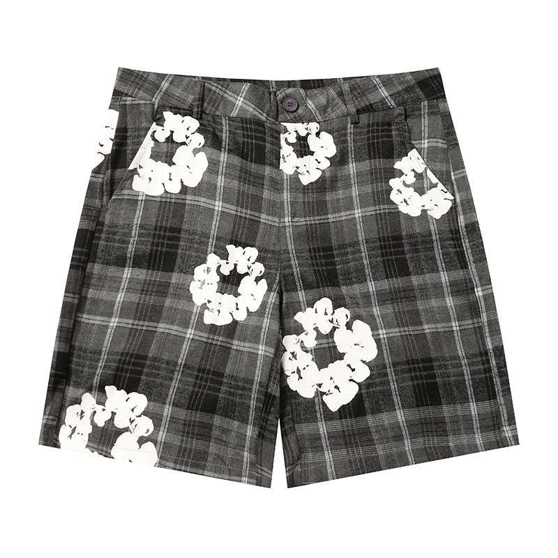 Denim Tears Shorts Kapok Plaid Shorts