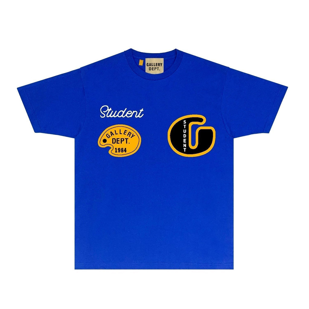 Gallery Dept T Shirt Retro Printed Loose Short-Sleeved Shirt (part2)