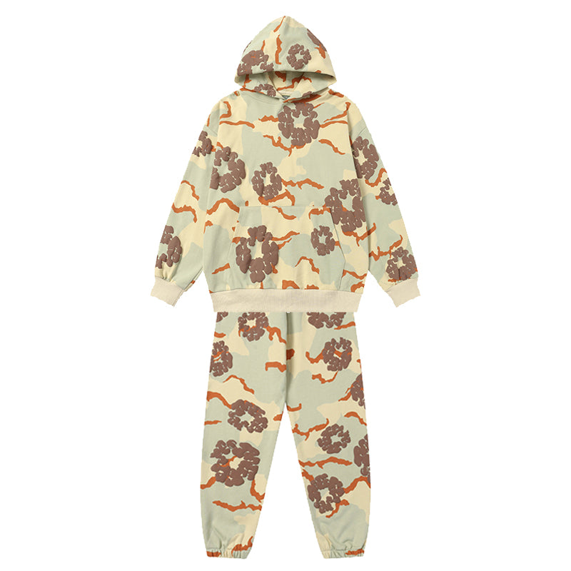 Denim Tears Hoodie & Sweatpants 2 Piece Set Camouflage